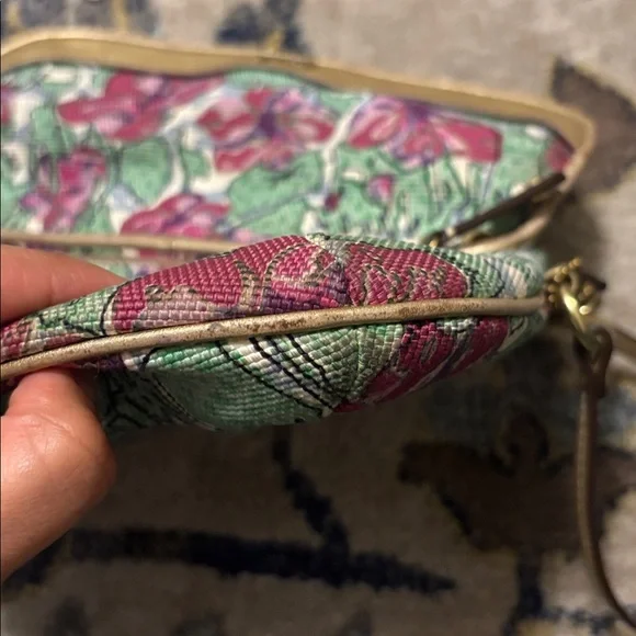 Coach Multicolor Floral Wristlet - Picture 8 of 8
